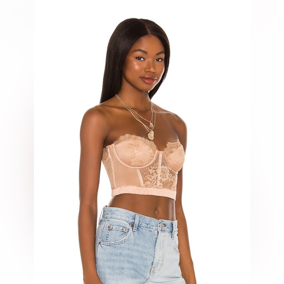 For Love & Lemons women’s bustier top, size small, nude - brand new, never worn! - Picture 5 of 7